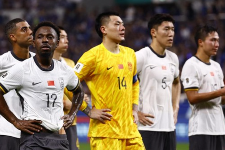 Trung Quốc chính thức dừng bước tại vòng loại World Cup 2026. Ảnh: BOLA